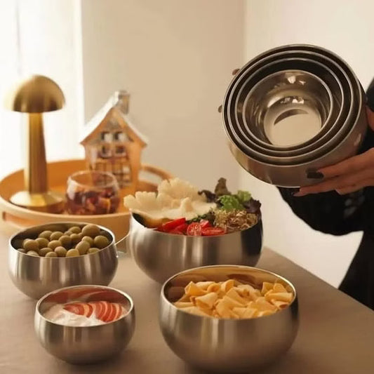 Double-wall Steel Bowls