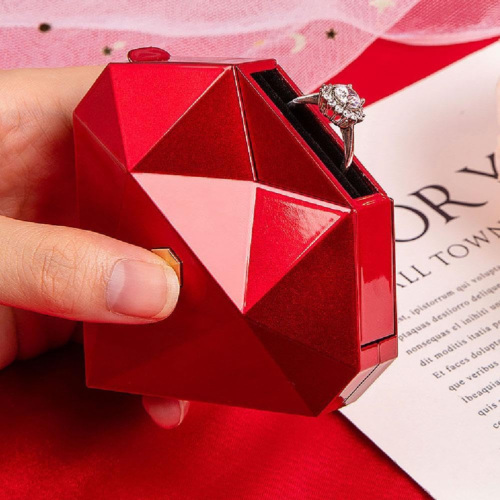 Heart Shaped Ring Box
