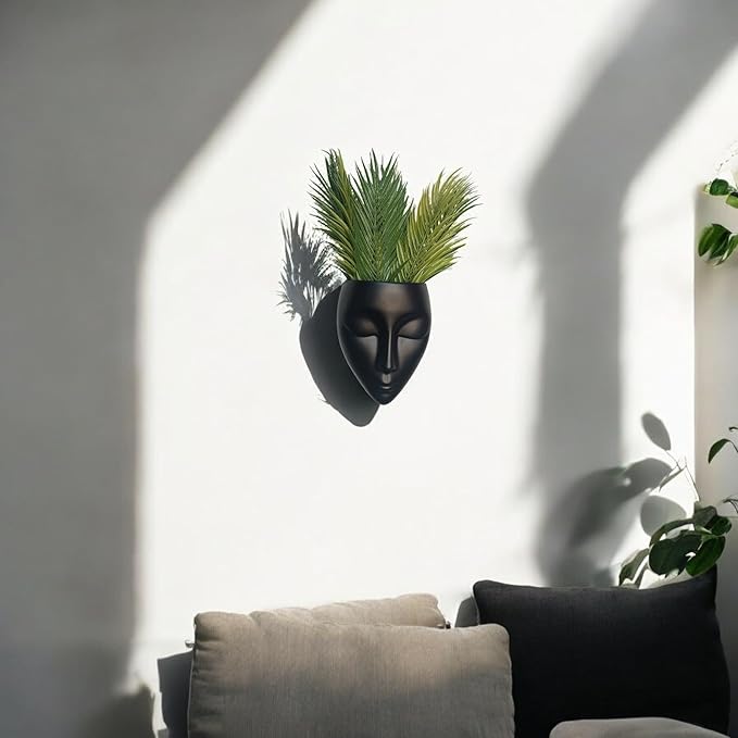 Face Vase Wall Planter