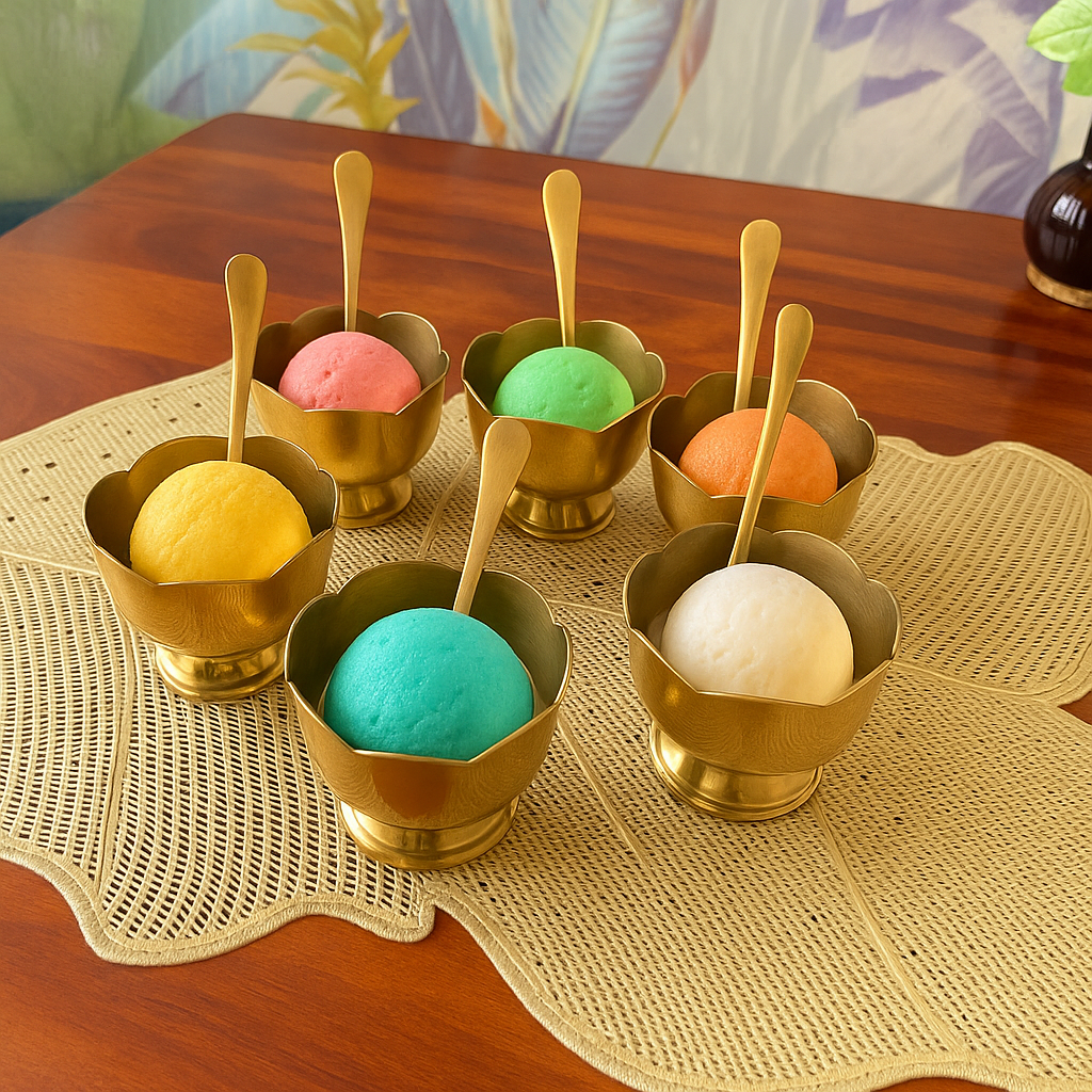 Dessert Bowl with Spoon