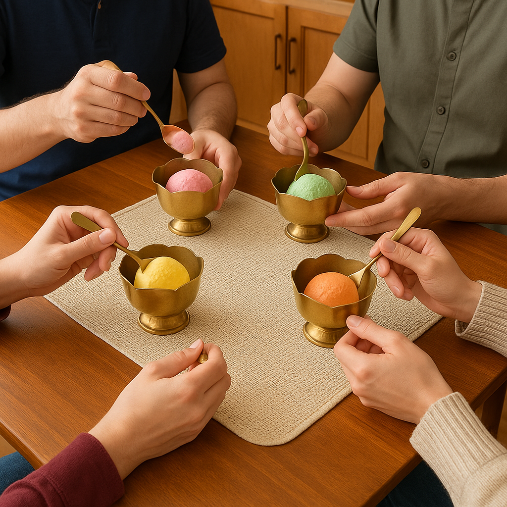 Dessert Bowl with Spoon