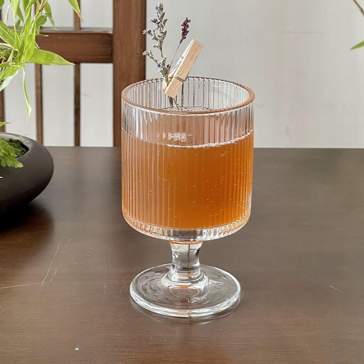 Rippled Elegance Glass