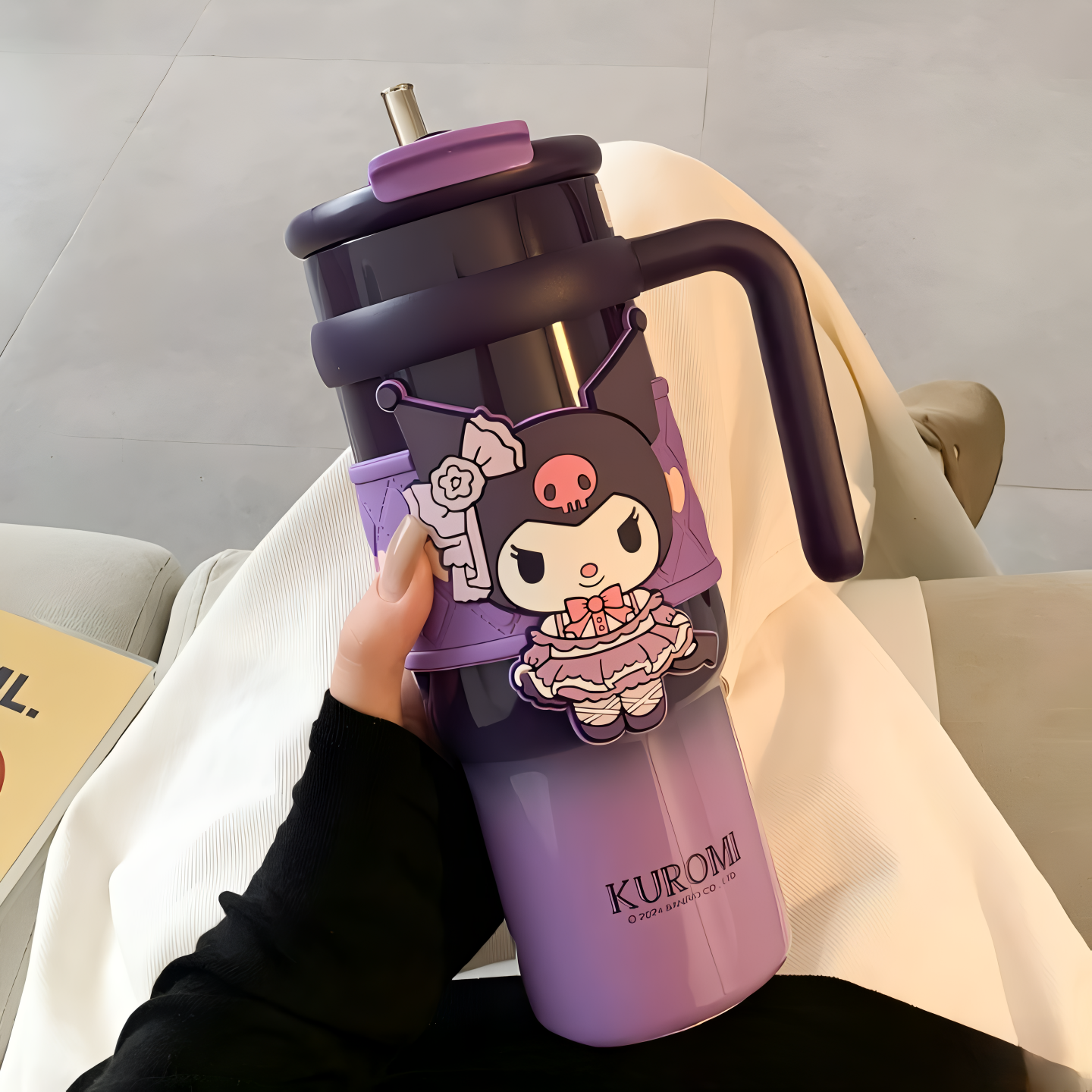 Kuromi Thermos Tumbler