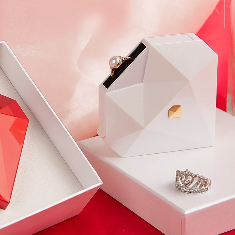 Heart Shaped Ring Box