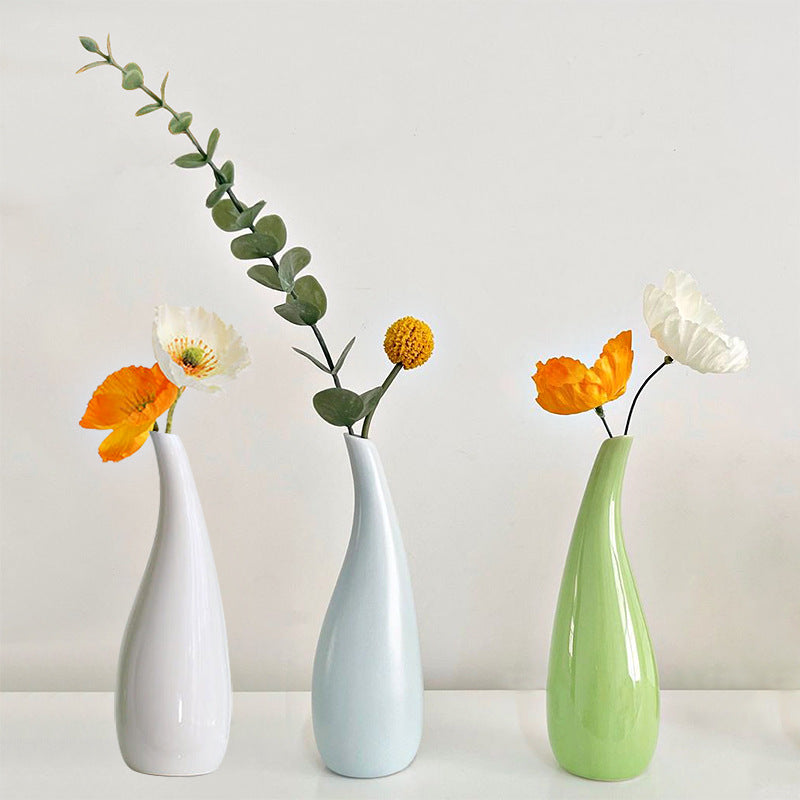 Soft Curved Ceramic Vase