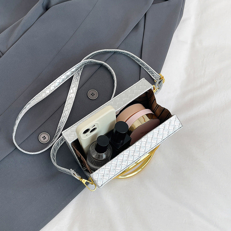 Luxe Gold-Handle Clutch