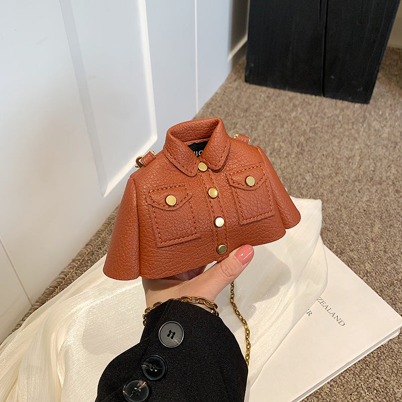 Mini Shirt Style Sling Bag