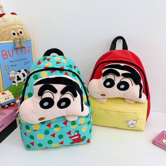 Shin-chan Plush Face Backpack