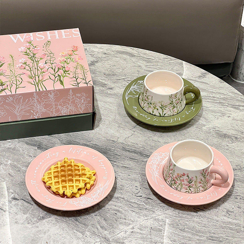 Floral Ceramic Tea Set