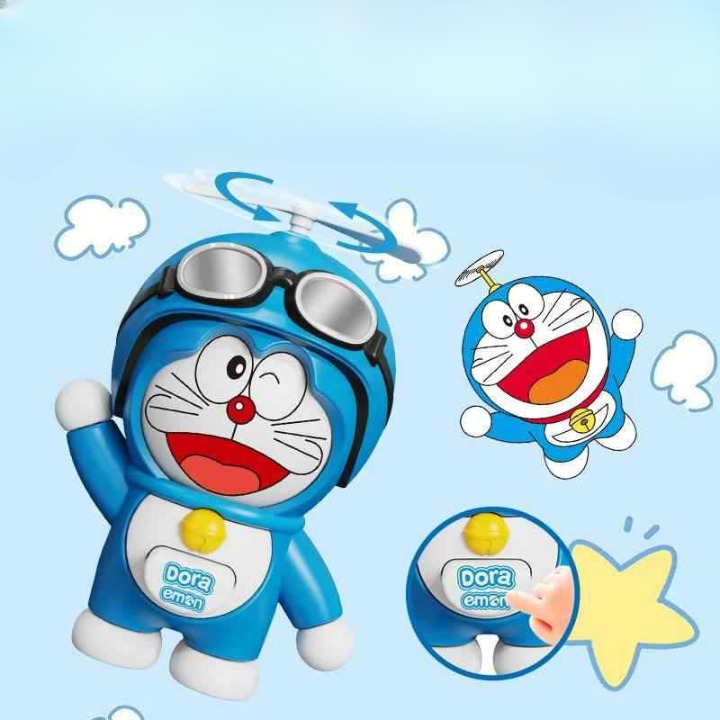 Doraemon Rotating Keychain