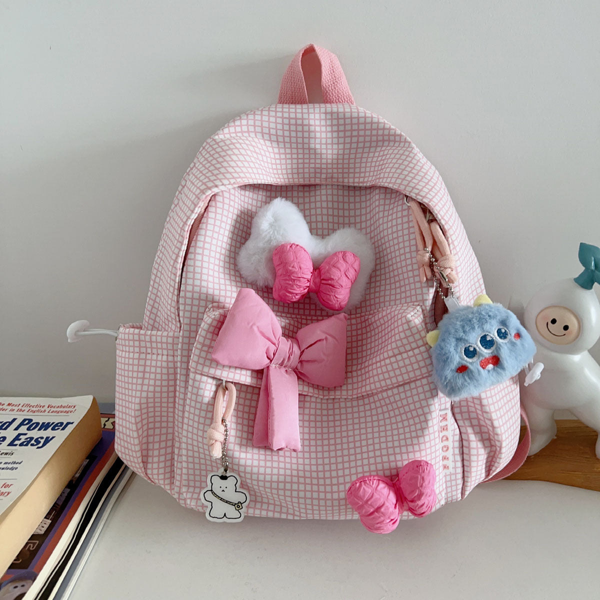 Kawaii Bow Backpack