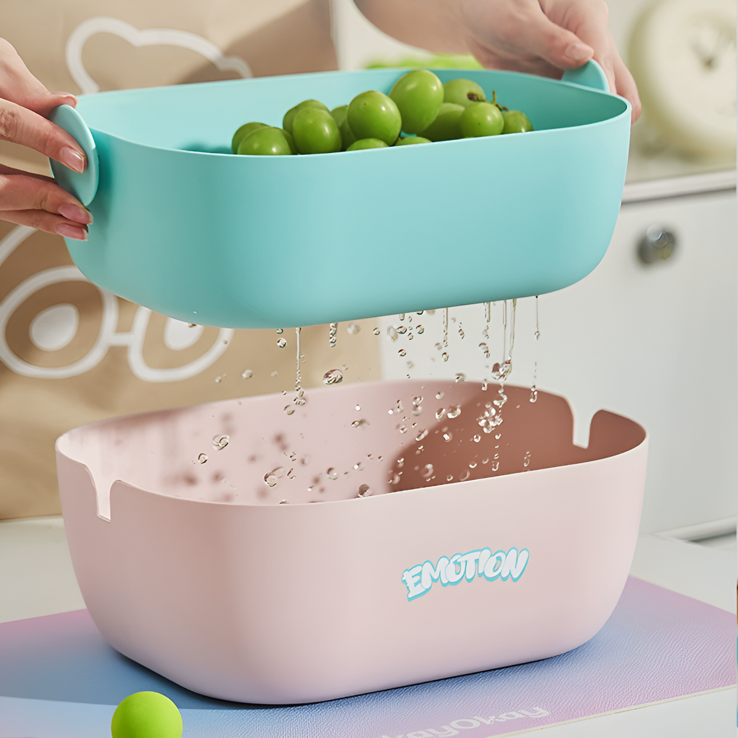 Draining Basket With Bowl