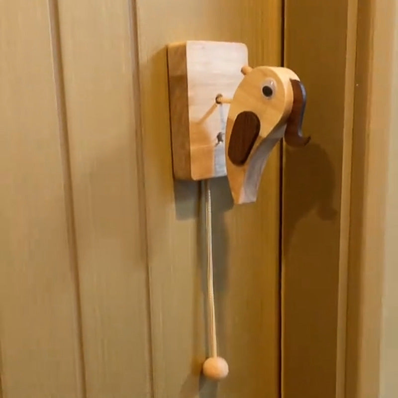 Wooden Bird Doorbell