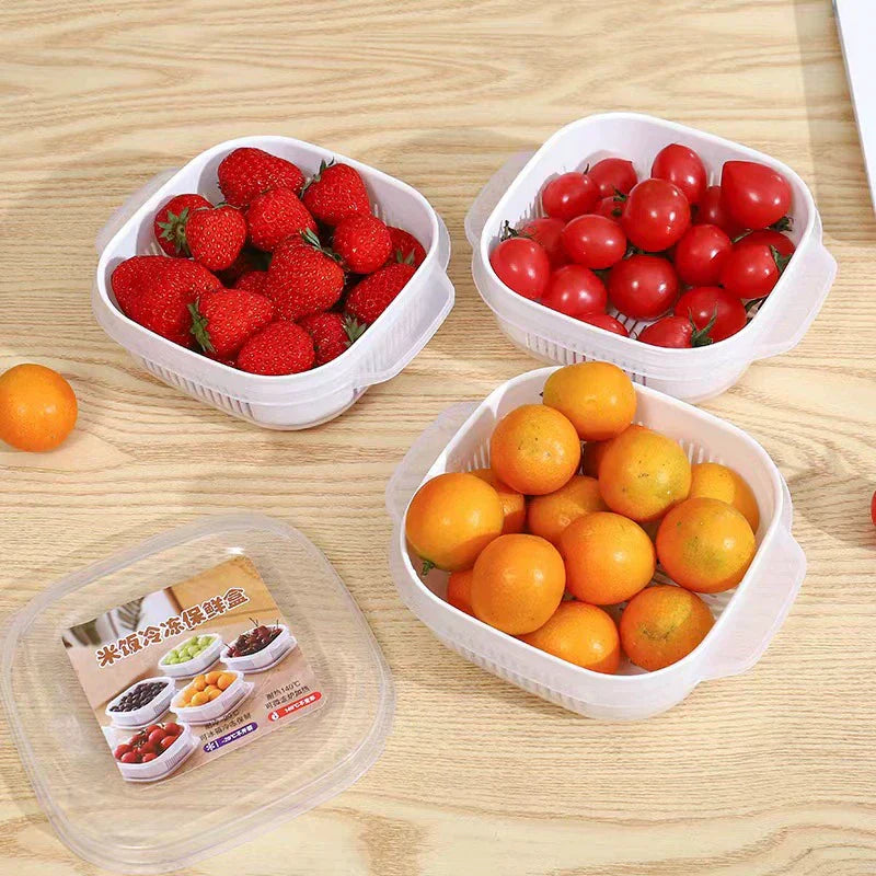 Double Layer Draining Box