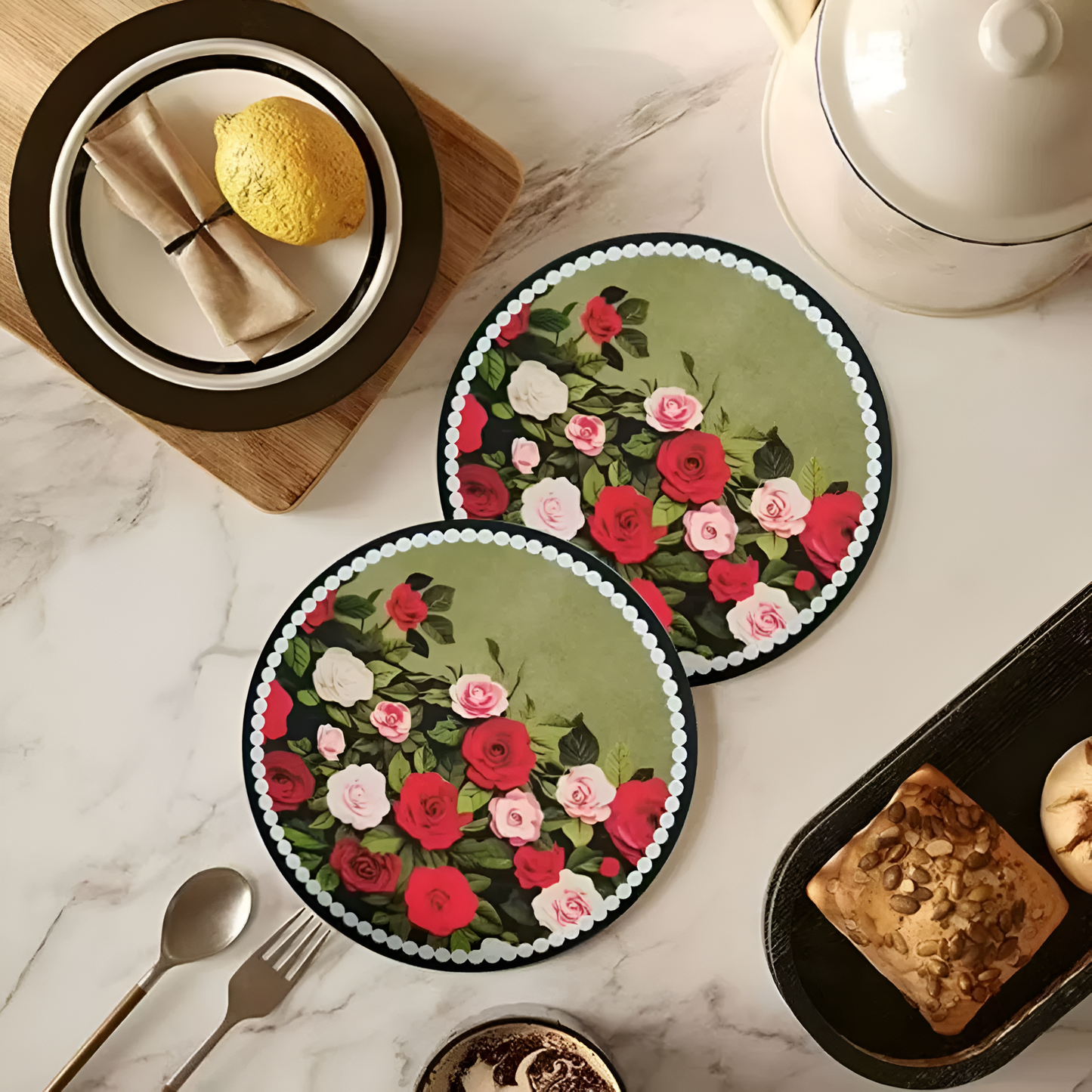 Floral Table Mat