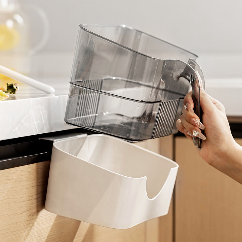 Kitchen Waste Bin with Scraper