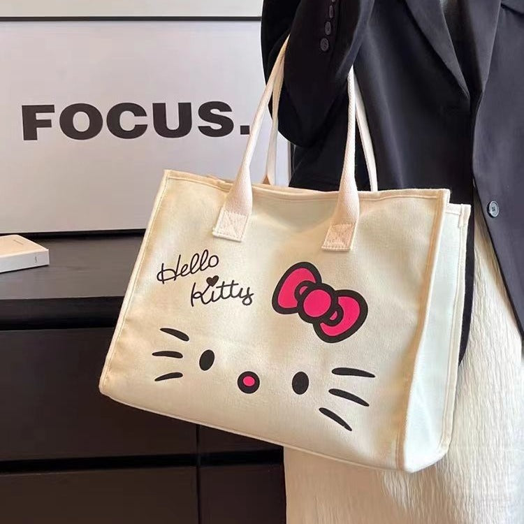 Kitty Canvass Totebag