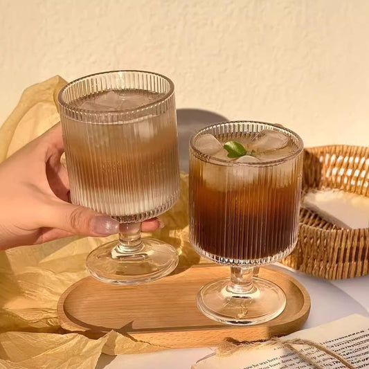 Rippled Elegance Glass