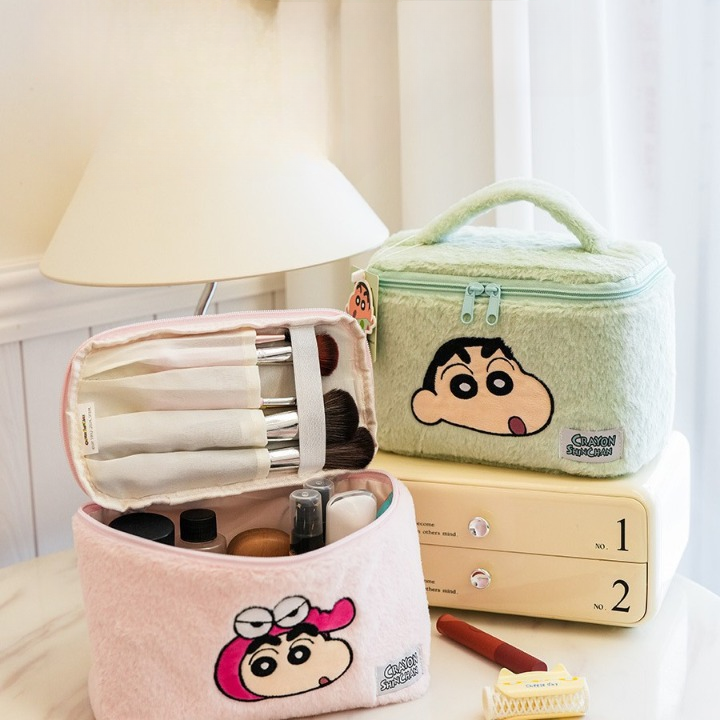 Shinchan Plush Makeup Bag