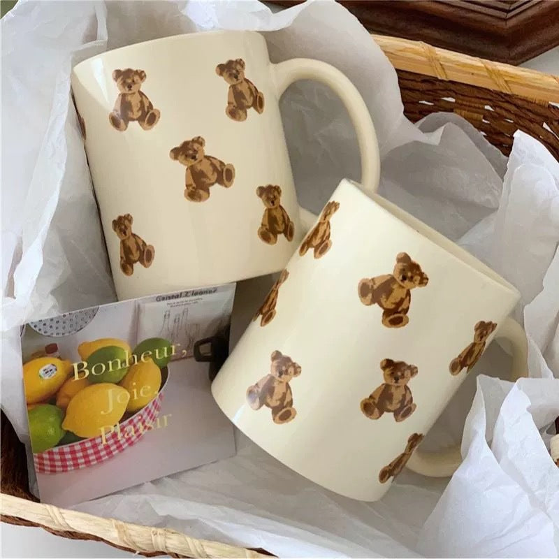 Ceramic Bear Coffee Mug