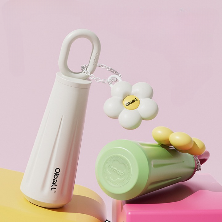 Floral Charm Steel Bottle