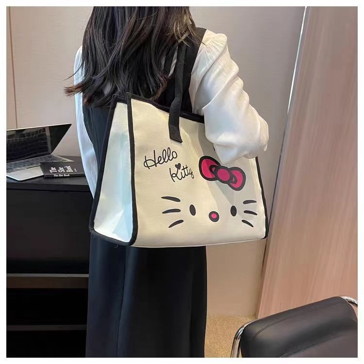 Kitty Canvass Totebag