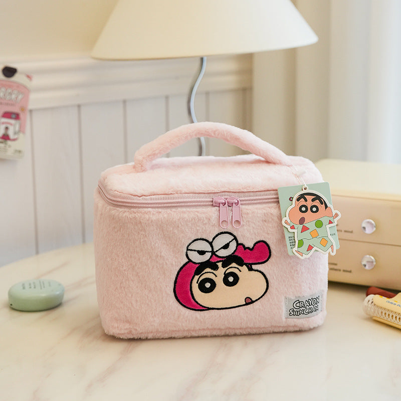 Shinchan Plush Makeup Bag