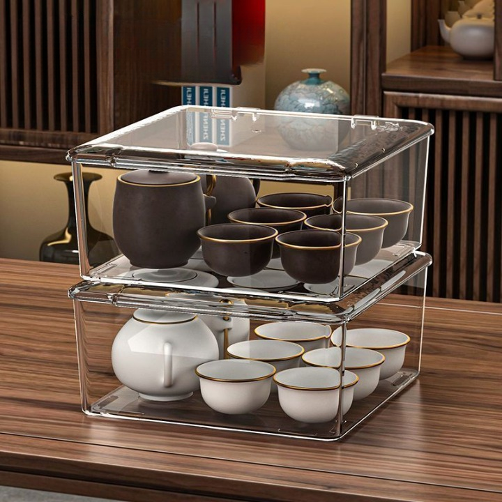 Transparent Desktop Storage Box