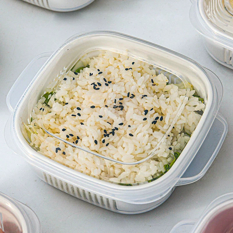 Double Layer Draining Box