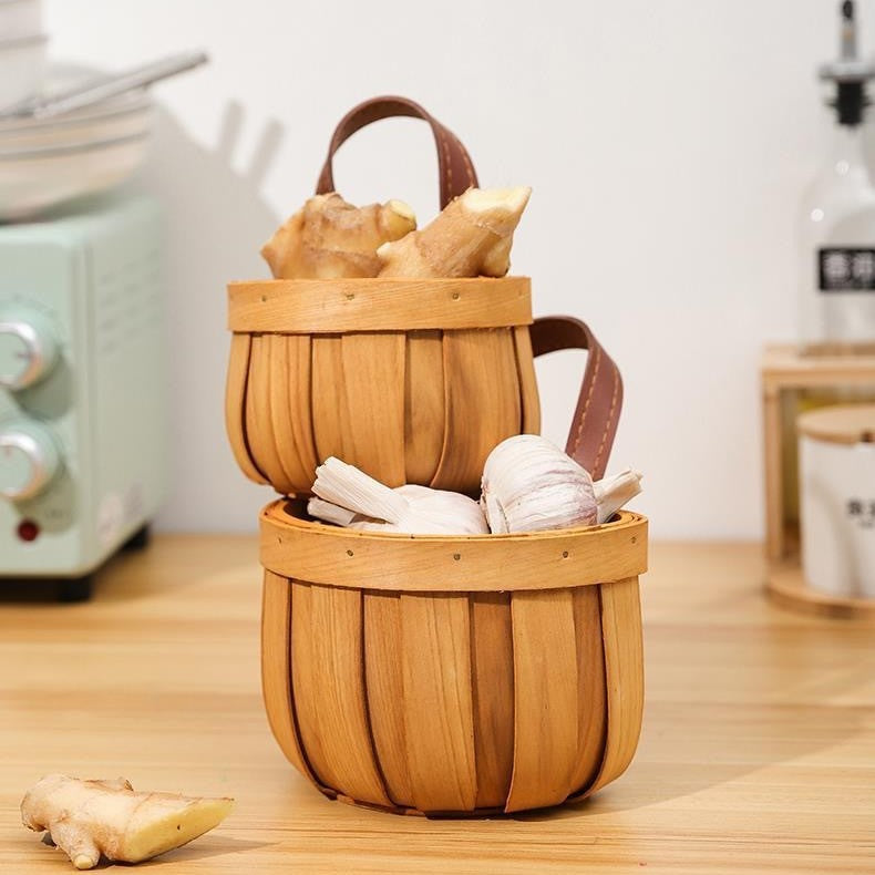 Bamboo Hanging Basket