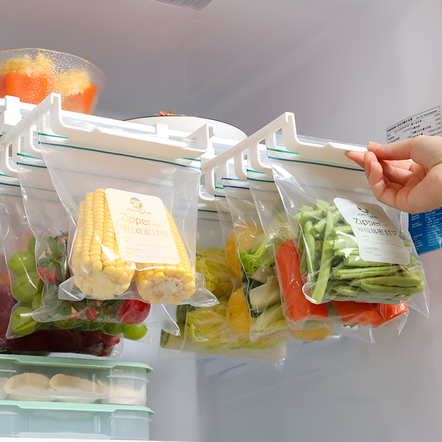 Ziplock Bag Organizer