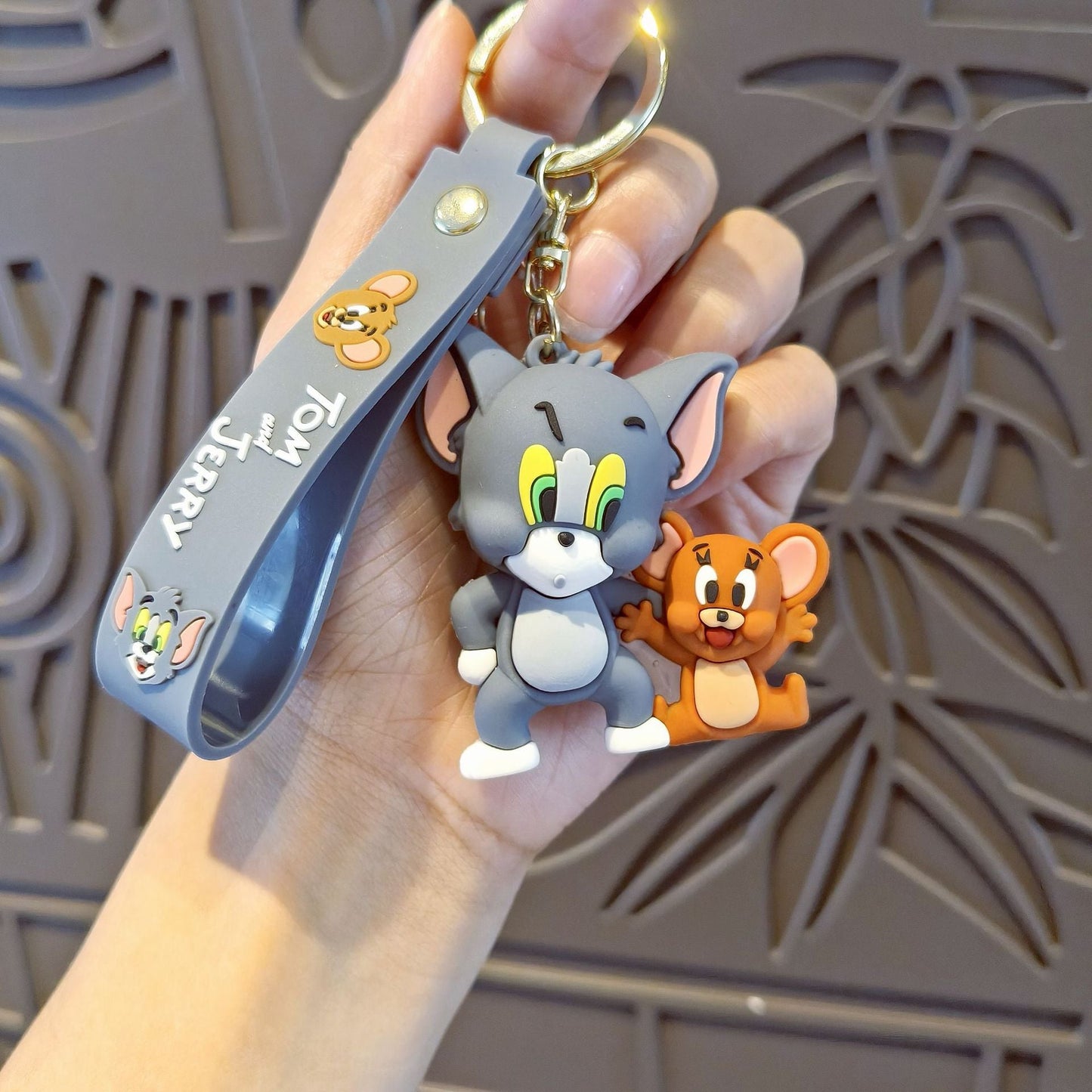 Tom & Jerry 3D Keychain