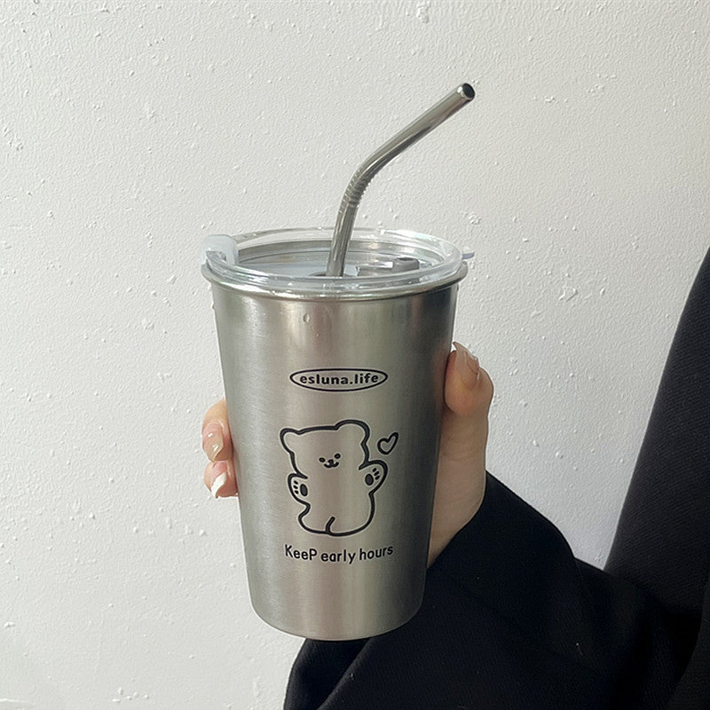 Stainless Steel Mug With Lid