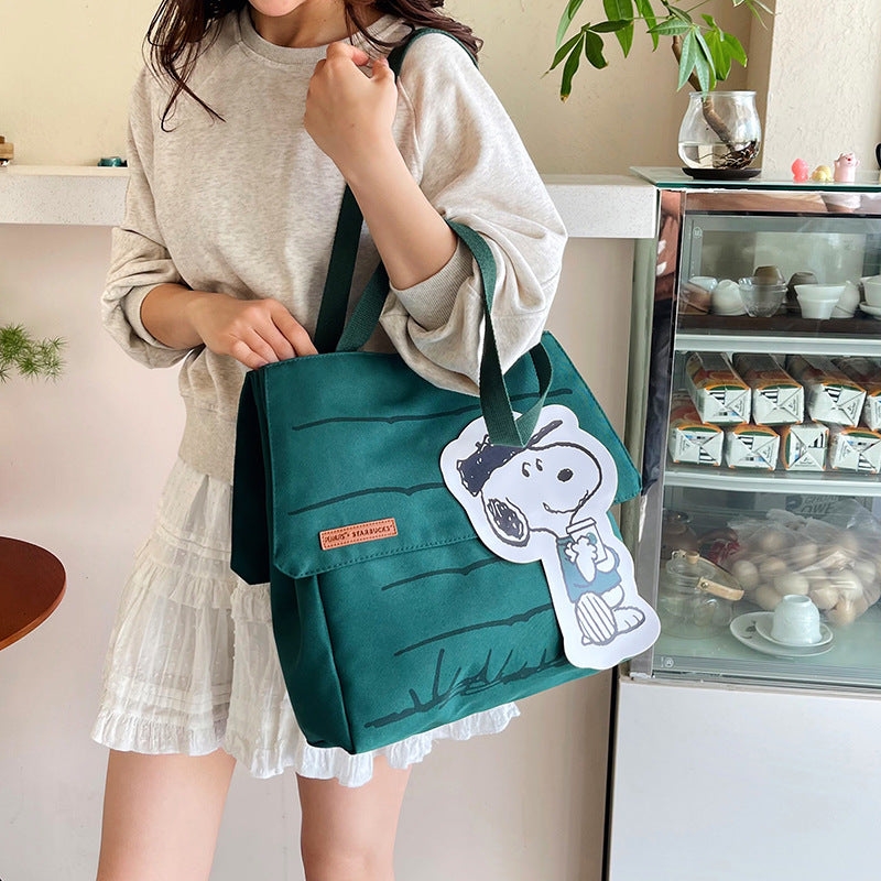 Starbucks Snoopy Tote Bag