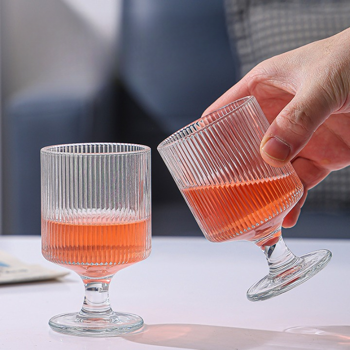 Rippled Elegance Glass