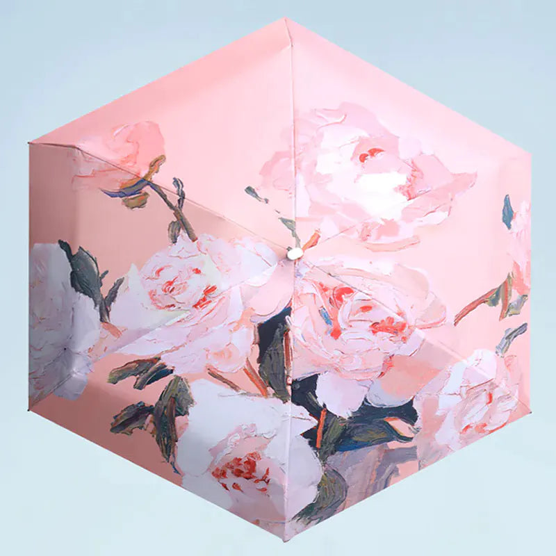 Rosy Glow Mini Umbrella