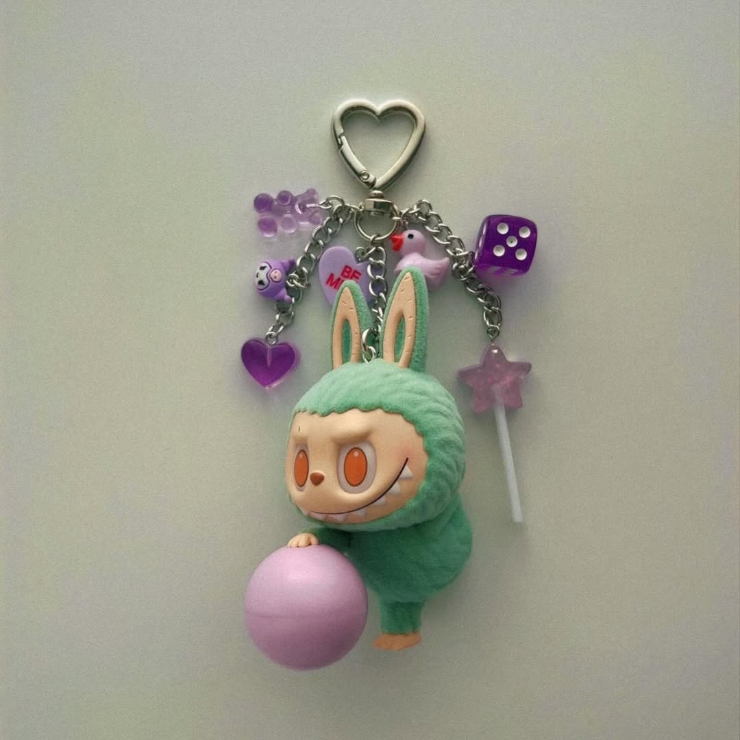 Cute Labubu Keychains