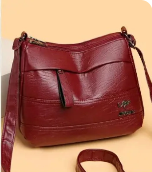 Large Capacity Shoulder Bag with Adjustable Strap