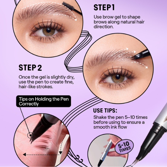 2-in-1 Brow Pen & Gel