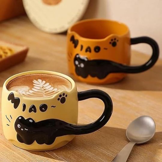 Cute Cat Stackable Cup