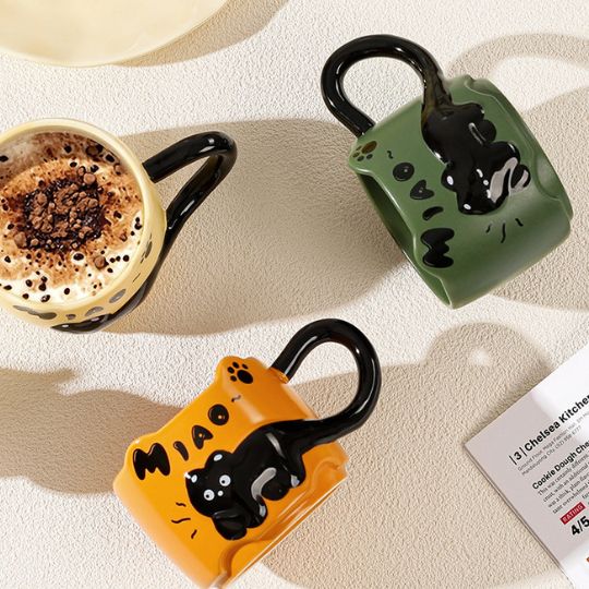 Cute Cat Stackable Cup