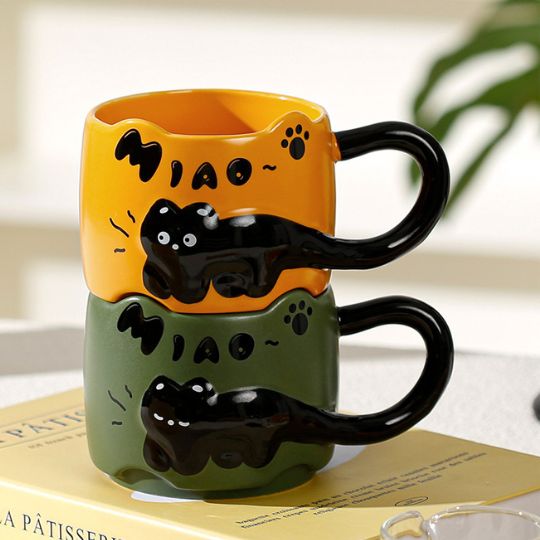Cute Cat Stackable Cup