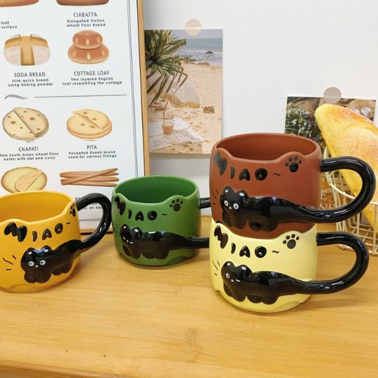 Cute Cat Stackable Cup