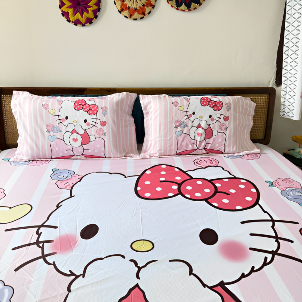 Hello Kitty Bedsheet