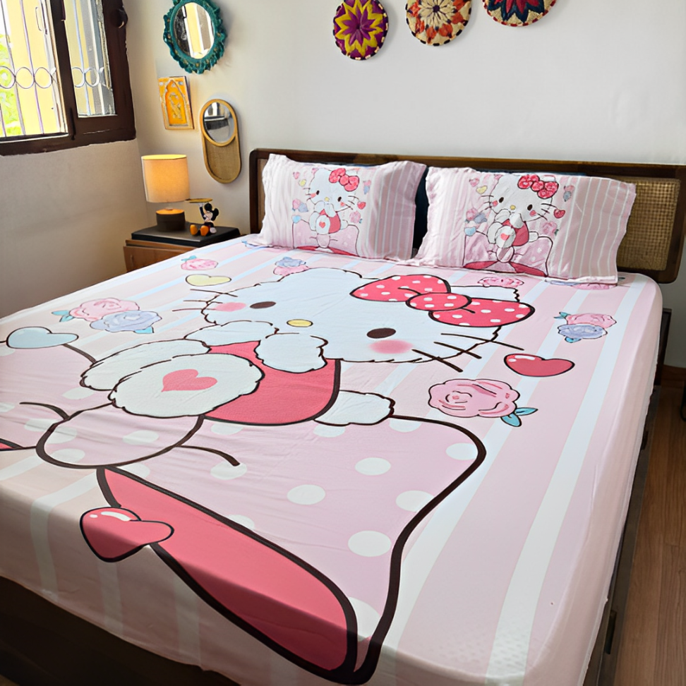 Hello Kitty Bedsheet