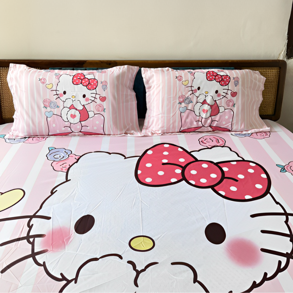 Hello Kitty Bedsheet