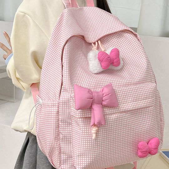 Kawaii Bow Backpack