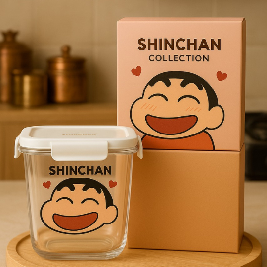 Shinchan Glass Jars