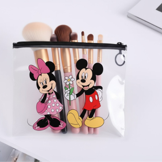 Mickey & Minnie Zipper Pouch