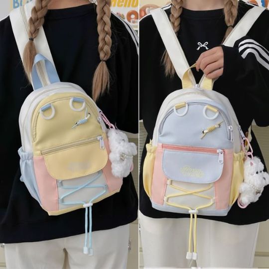 Pastel Color  Backpack